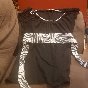 Black Shirt, Zebra tie